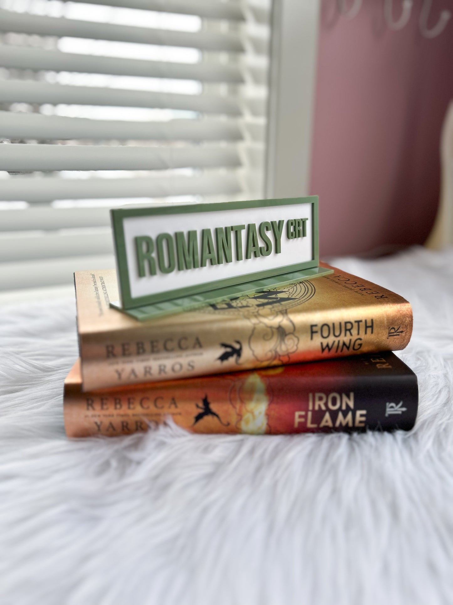 Romantasy Crt Shelf Sign image 1