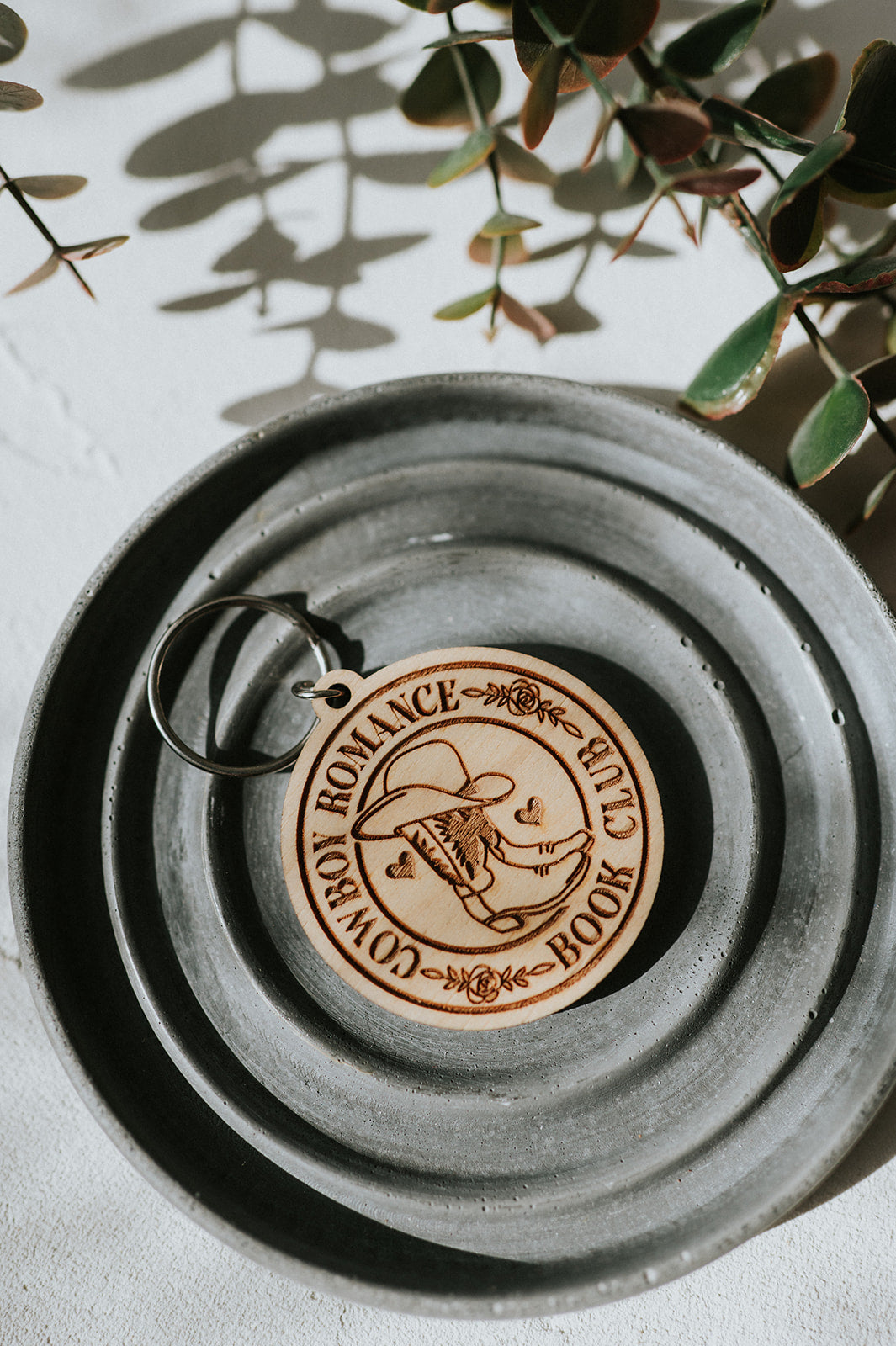 Book Club Wooden Keychain image 2