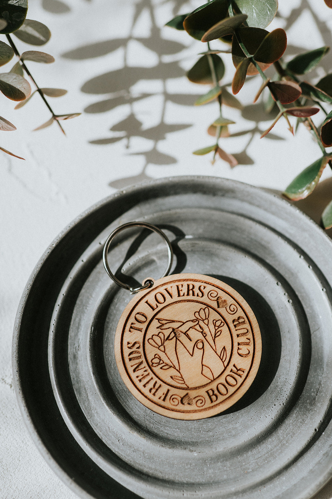 Book Club Wooden Keychain image 6