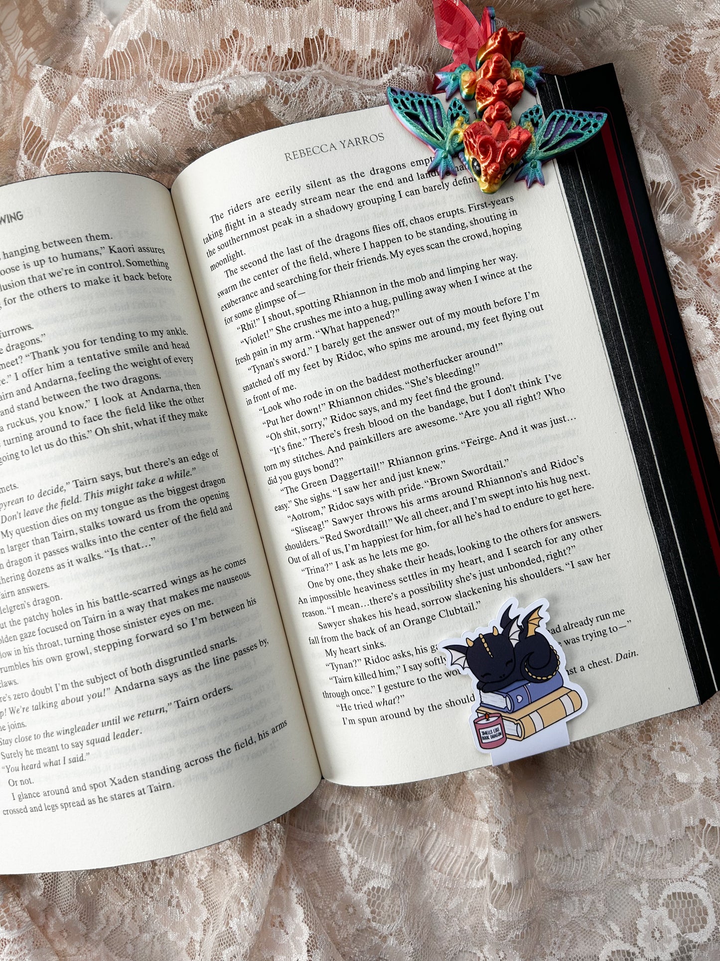 Book Dragon Magnetic Bookmark image 1