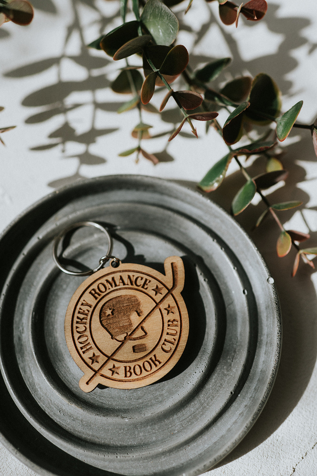Book Club Wooden Keychain image 3