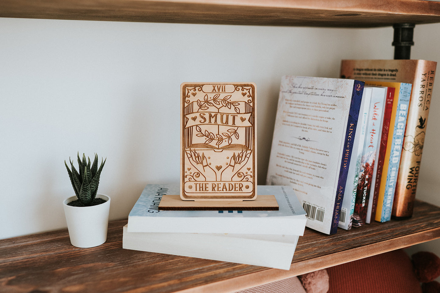 The Reader - Smut Tarot Card Shelf Sitter w/ Stand image 0