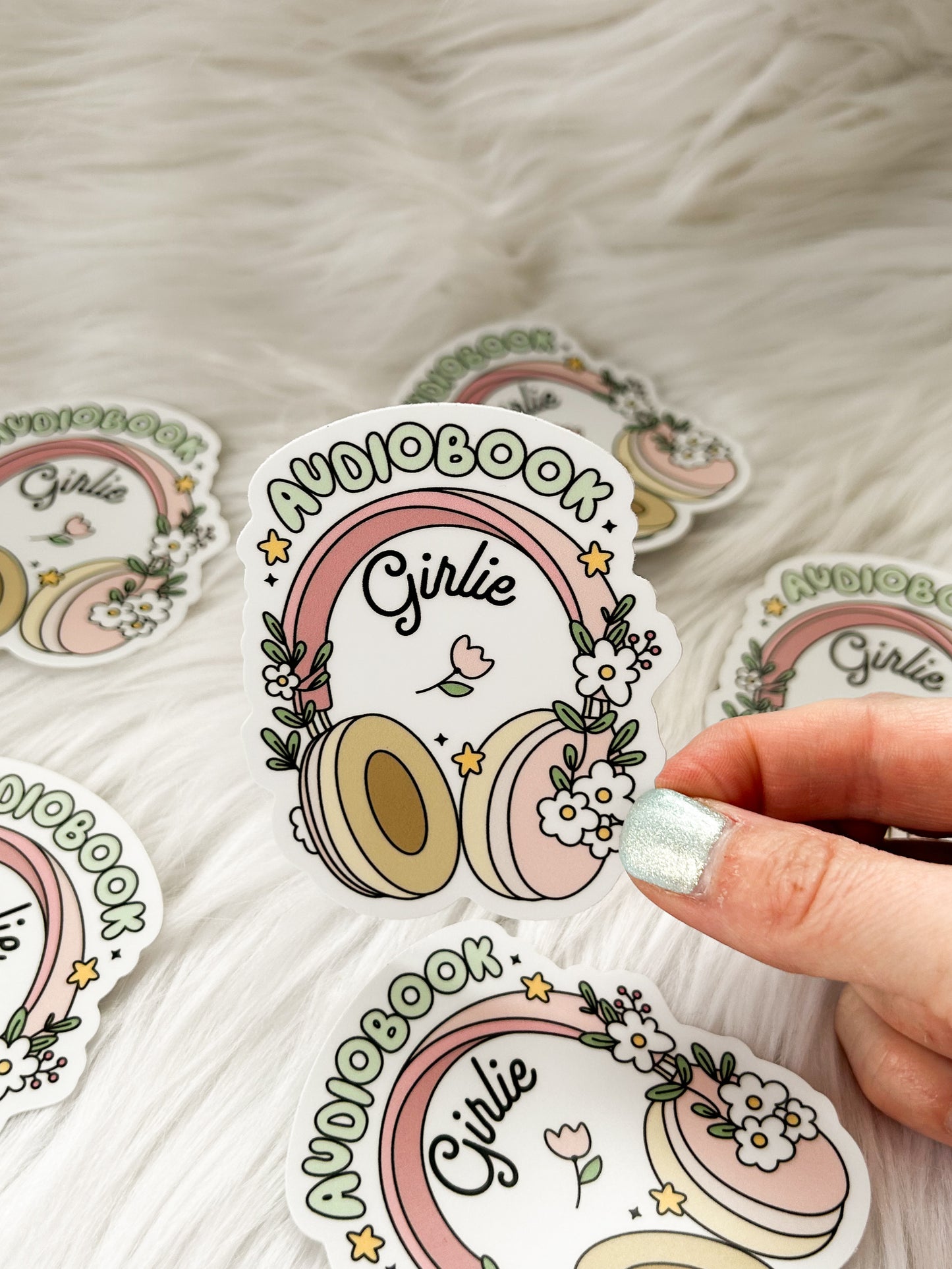 Audiobook Girlie Sticker