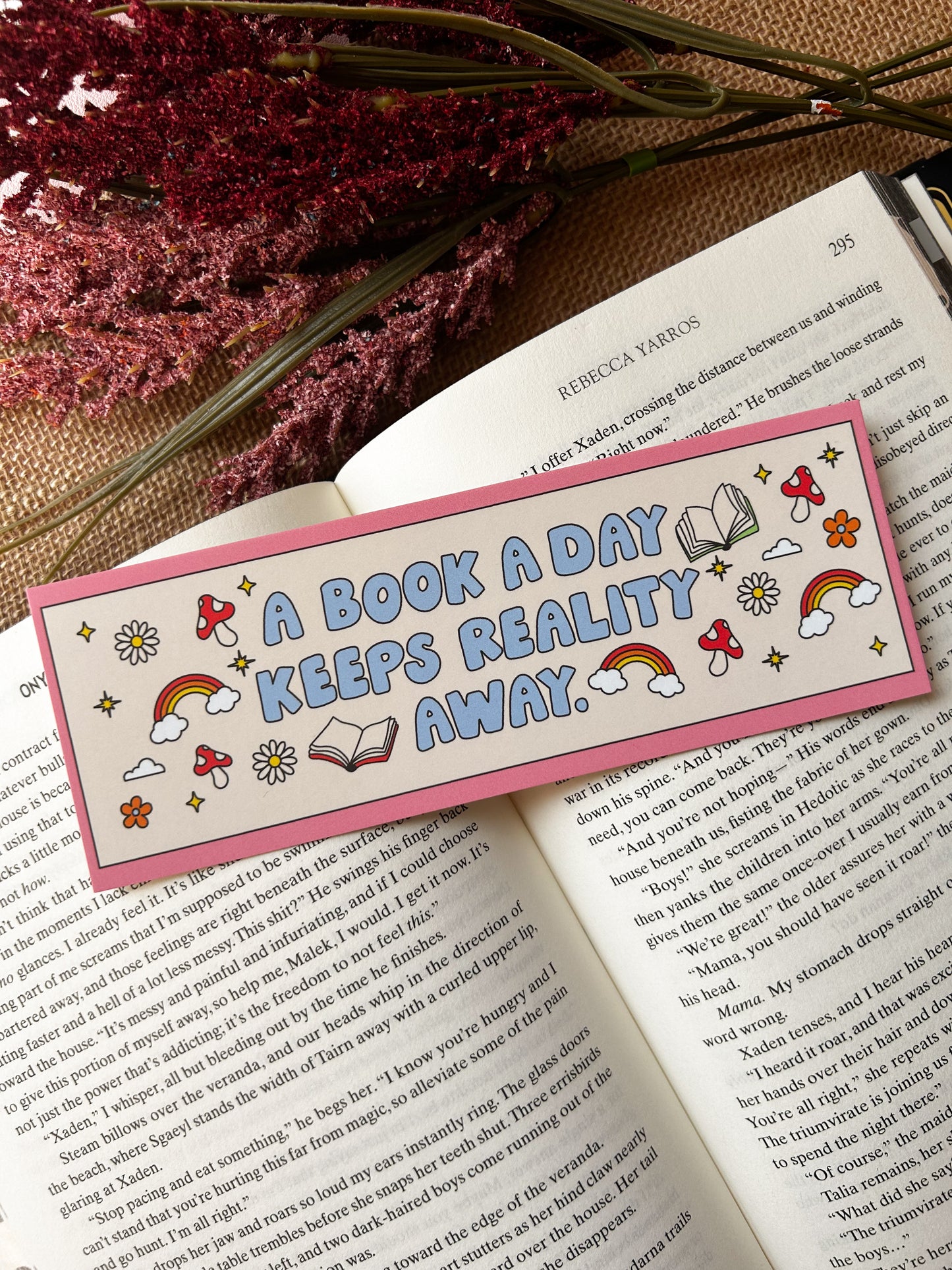 A Book A Day Traditional Bookmark