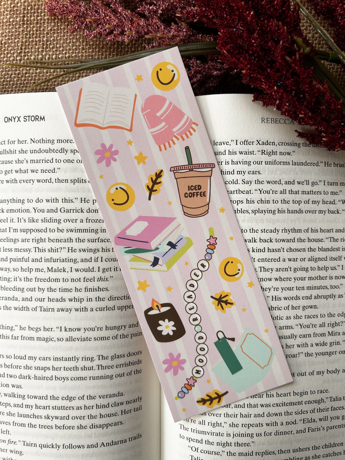 Fall Mood Reader Traditional Bookmark