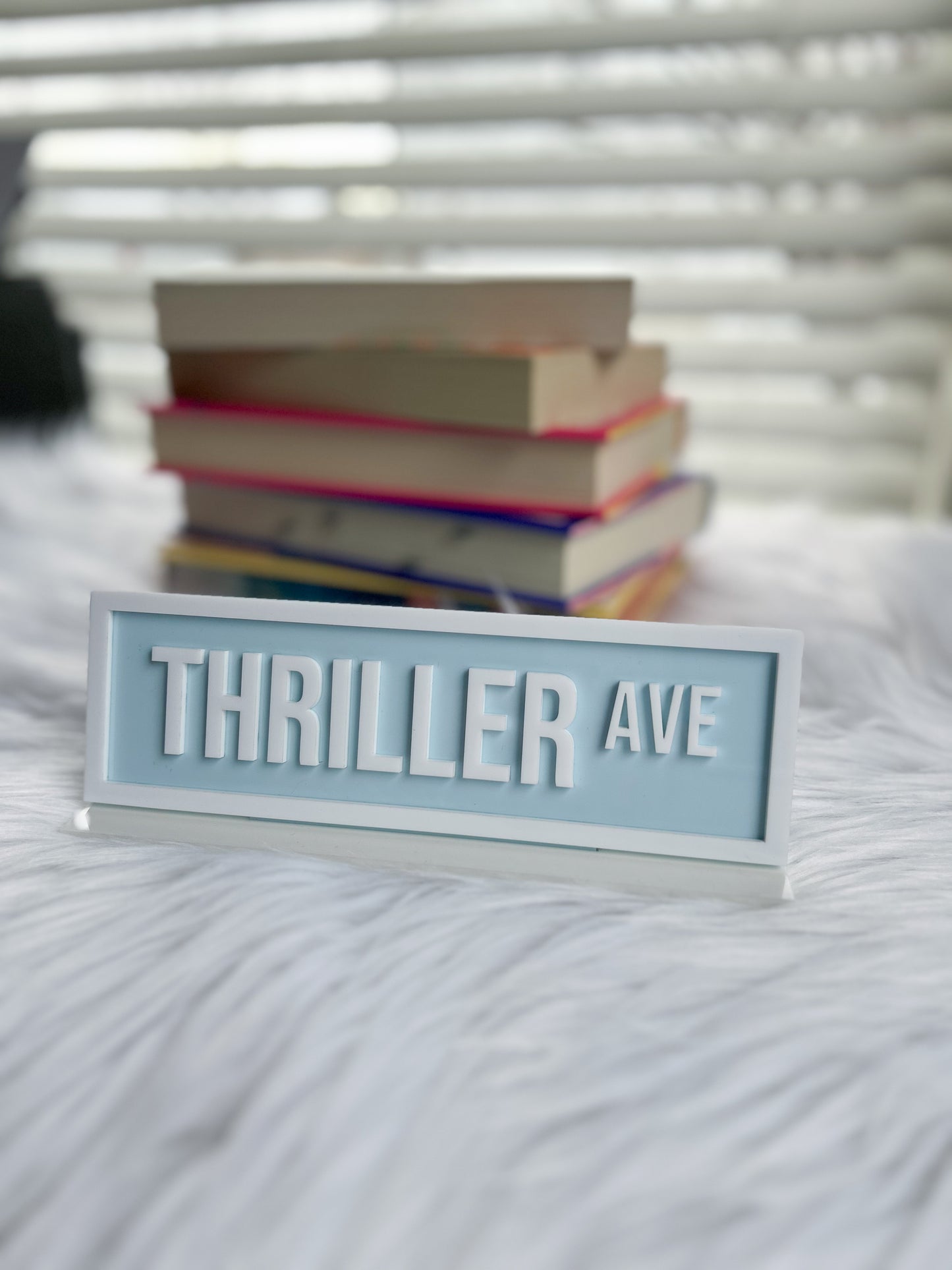 Thriller Ave Shelf Sign image 1