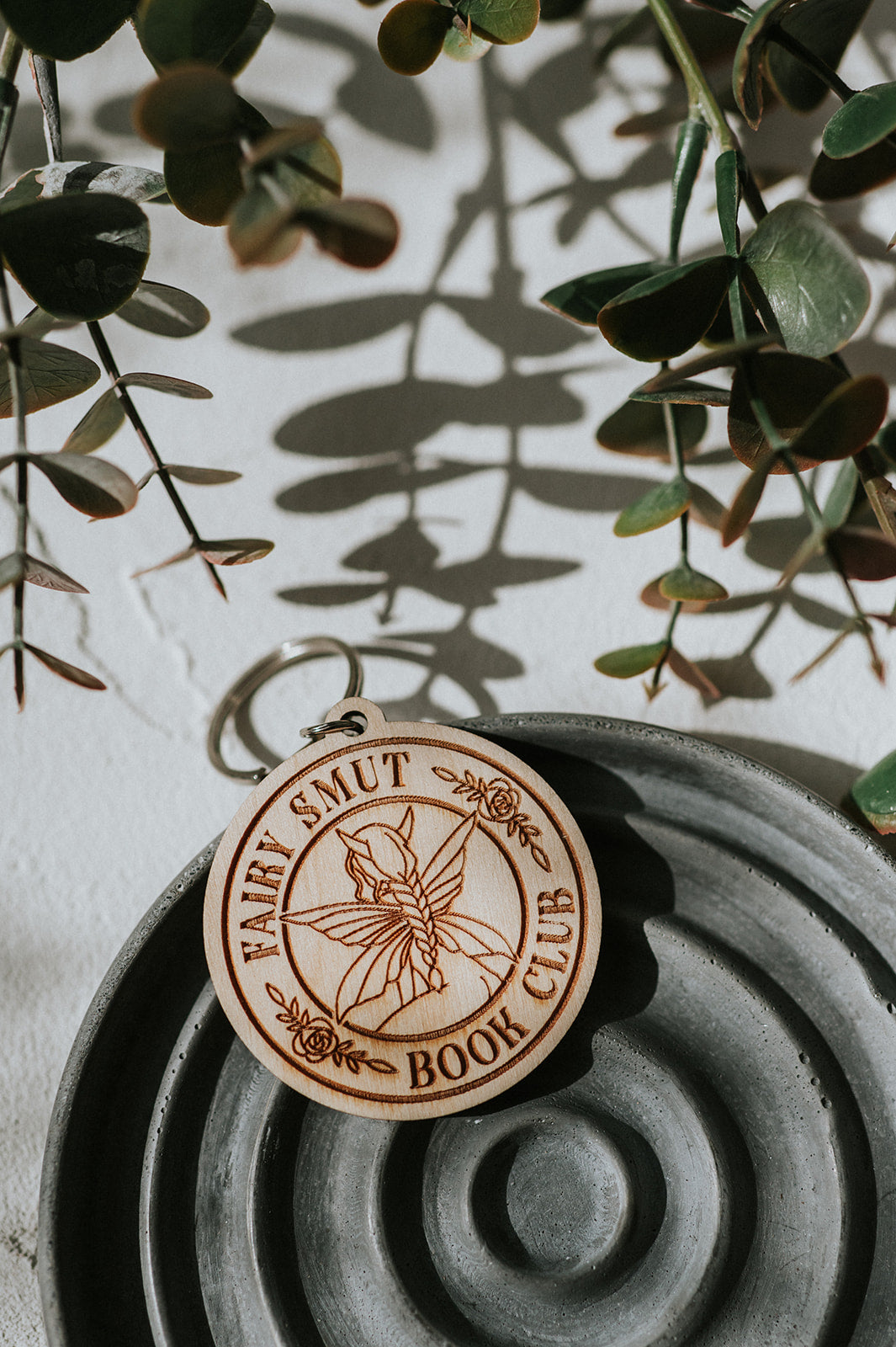 Book Club Wooden Keychain image 7