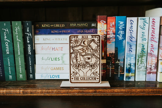 The Collector Tarot Card Shelf Sitter w/ Stand image 0