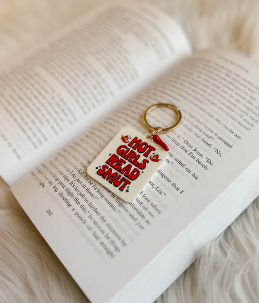 Hot Girls Chili Pepper Acrylic Keychain image 0