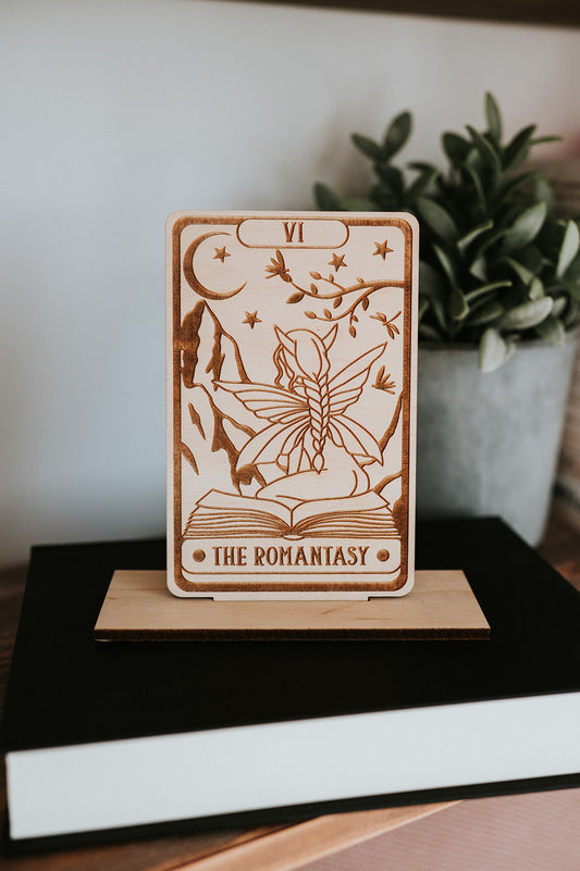 The Romantasy Tarot Card Shelf Sitter w/ Stand image 0