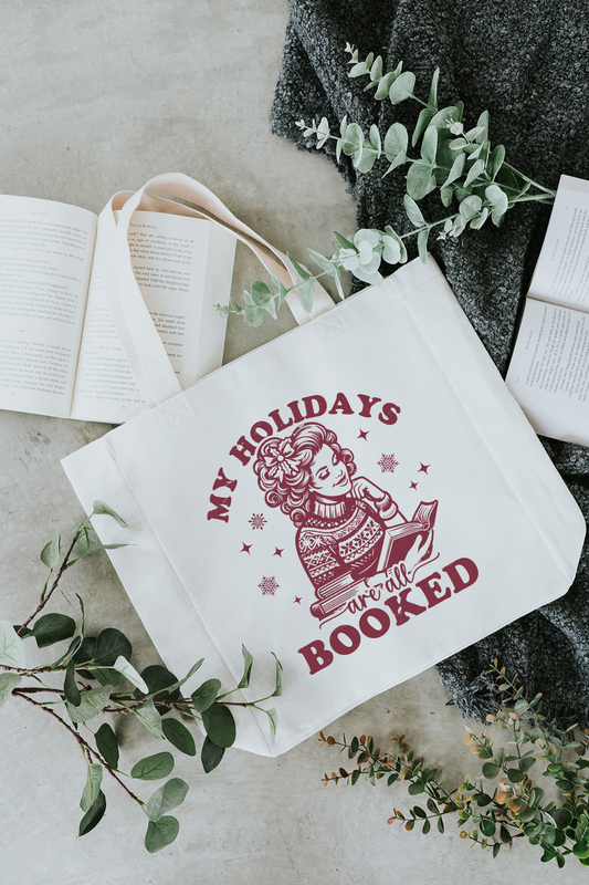 My Holidays Are All Booked Linen Tote Bag image 0