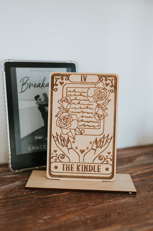The Kindle Tarot Card Shelf Sitter w/ Stand image 0