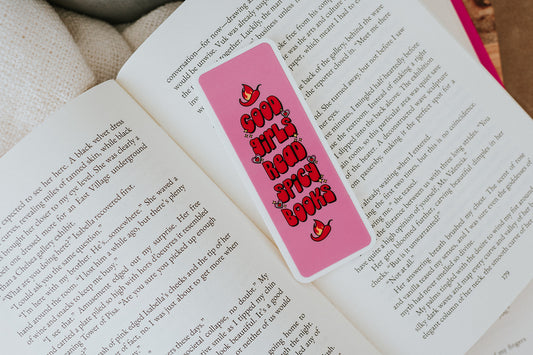 Good Girls Read Spicy Books Acrylic Bookmark image 0