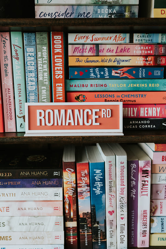 Romance Rd Shelf Sign image 0