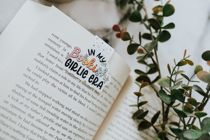 Bookish Girlie Era Magnetic Bookmark image 0