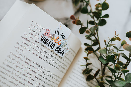 Bookish Girlie Era Magnetic Bookmark image 0