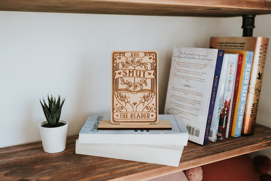 The Reader - Smut Tarot Card Shelf Sitter w/ Stand image 0