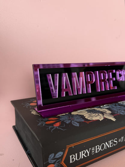 Vampire Crt Street Sign