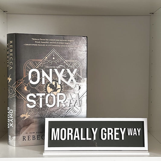 Morally Grey Way Street Sign