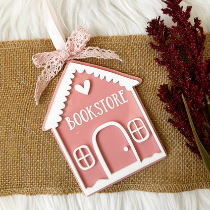 Bookstore/Library Acrylic Ornament