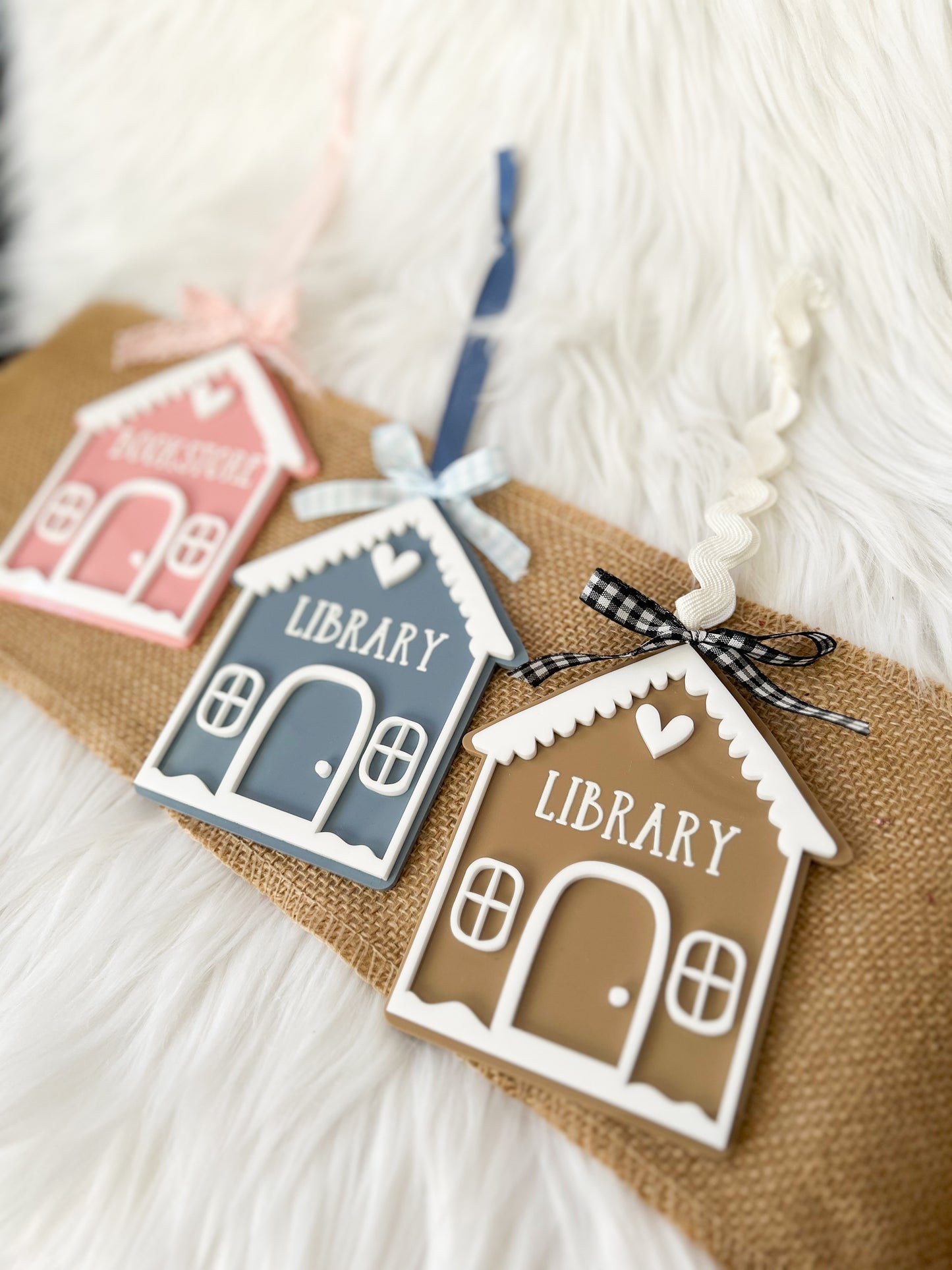 Bookstore/Library Acrylic Ornament