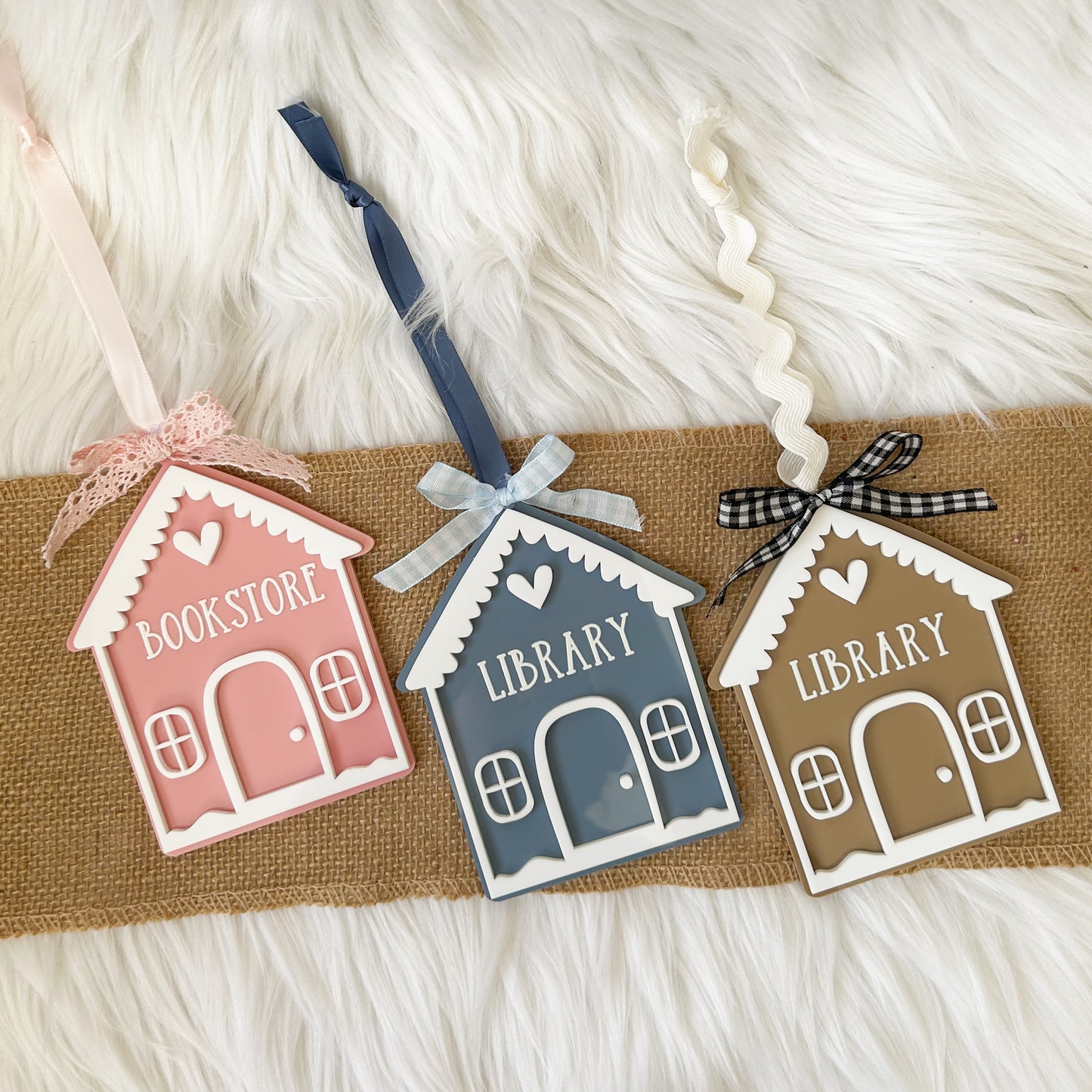 Bookstore/Library Acrylic Ornament