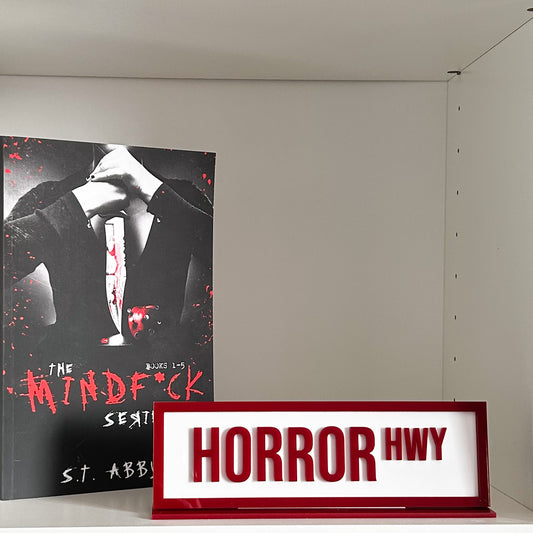 Horror Hwy Street Sign