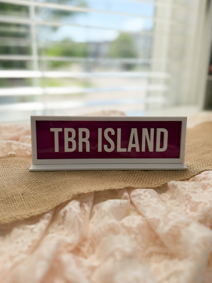TBR Island Street Sign
