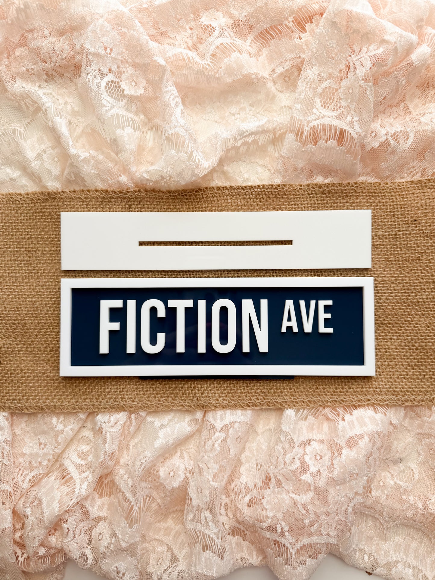 Fiction Ave Street Sign