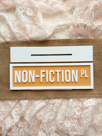 Non-Fiction Pl Street Sign