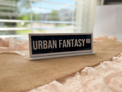 Urban Fantasy Rd Street Sign