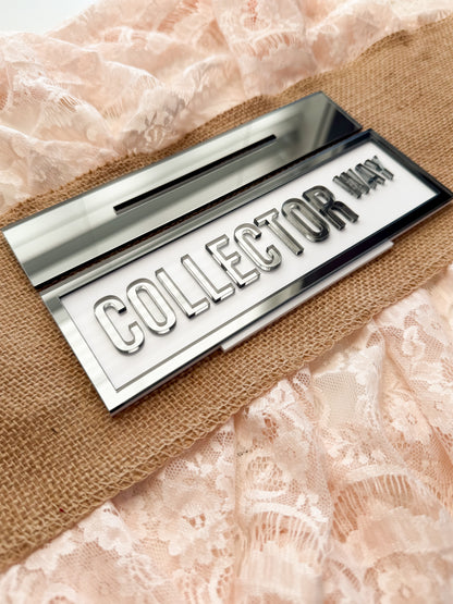 Collector Way Street Sign