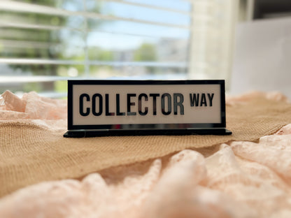 Collector Way Street Sign