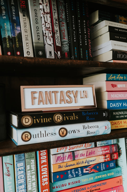 Fantasy Ln Shelf Sign image 0