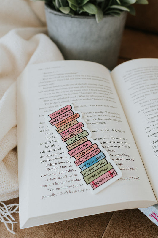 Tropes Bookstack Acrylic Bookmark image 0