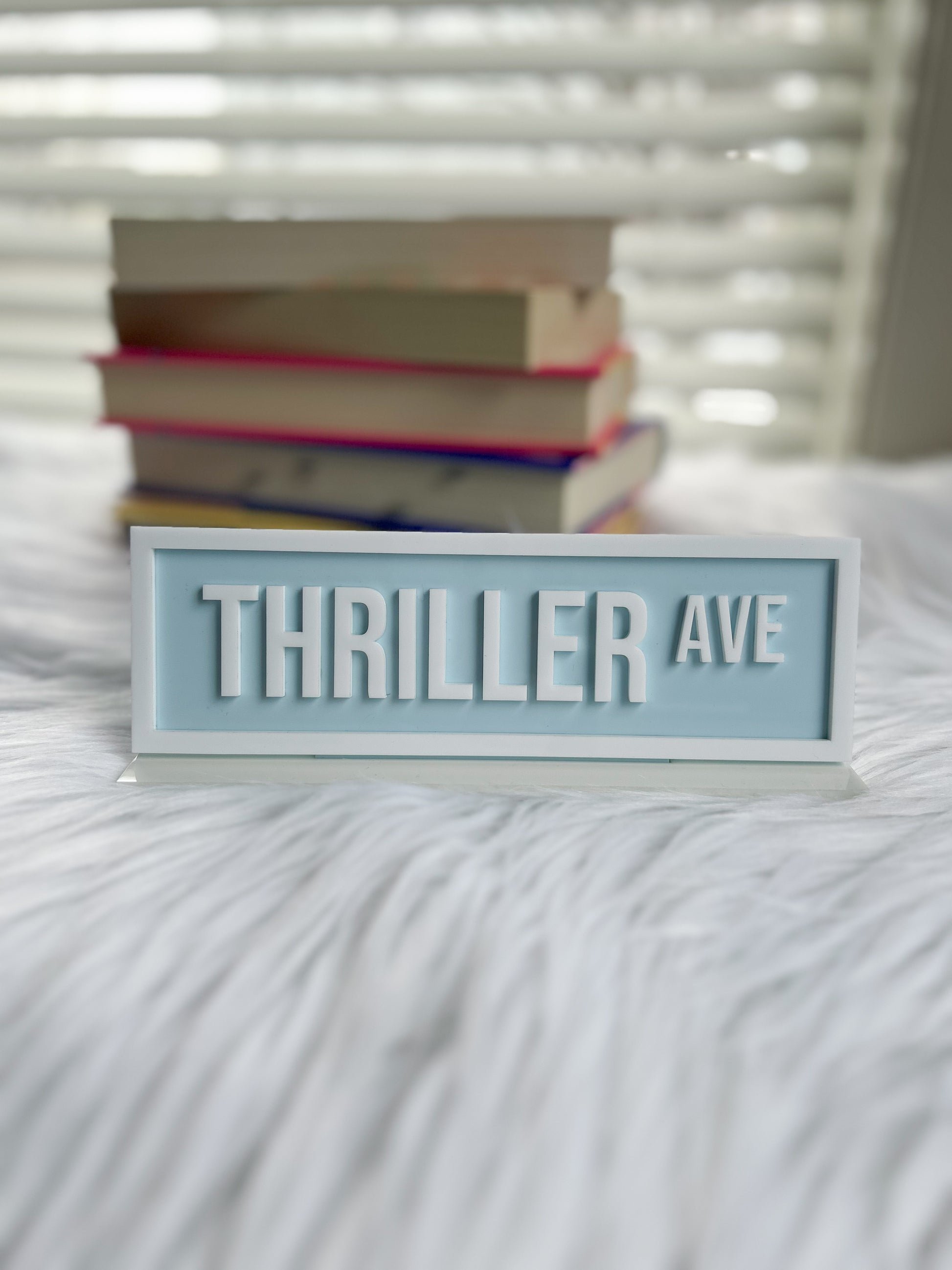 Thriller Ave Shelf Sign image 0