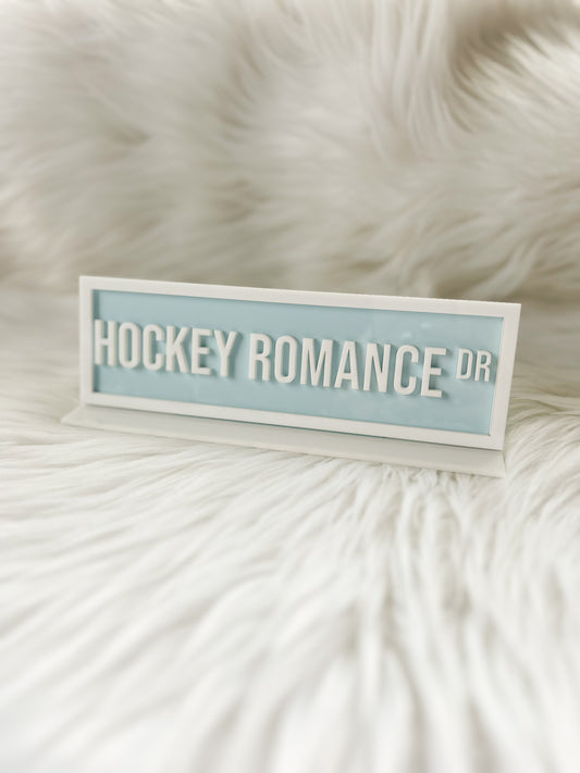 Hockey Romance Dr Street Sign image 0