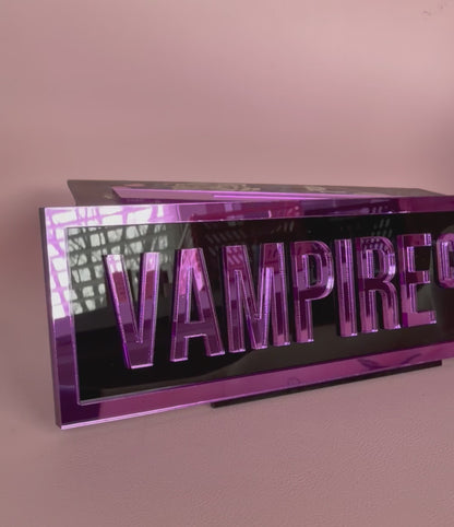 Vampire Crt Street Sign